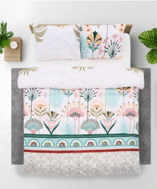 King size linen, cotton, 132 TC, Aria