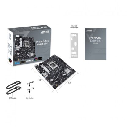 Motherboard Asus PRIME B760M-K DDR4 LGA1700 - Image 6