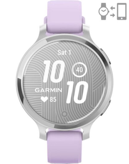 Garmin Lily 2 Silver/Jasmine Purple watch