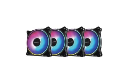Fans PRO GAMING 4X120mm ARGB Black