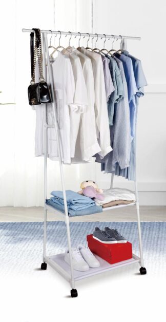 Suport pentru umerase cu rafturi Raflin