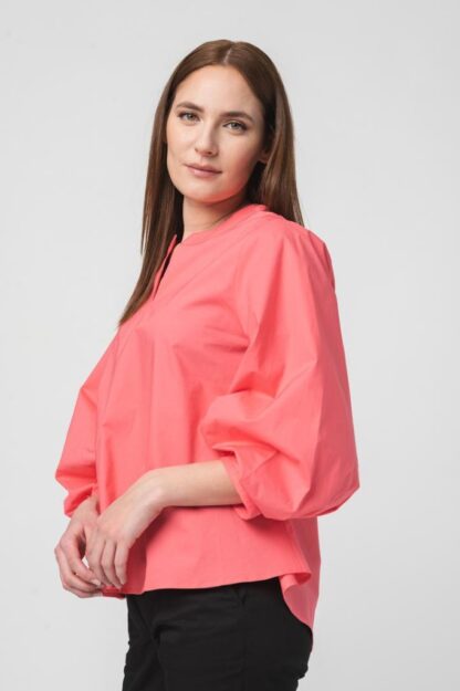 Dark Pink Xs Women's Casual Shirt - Image 2