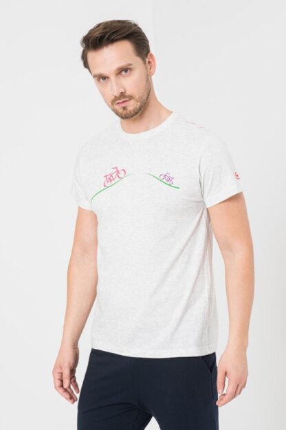 Men's Light Gray-M Men's Bicycle Casual T-Shirt - Image 2
