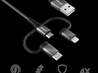 Trust Keyla Strong 3-In-1 USB cable 1m
