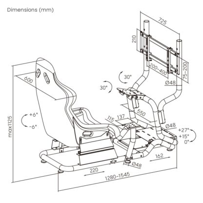SERIOUS COCKPIT GAMING CHAIR - Image 10