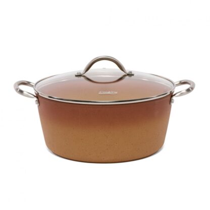 Semi-double + Lid 24x10.5cm, 4.2L, BRASI CERAMICS