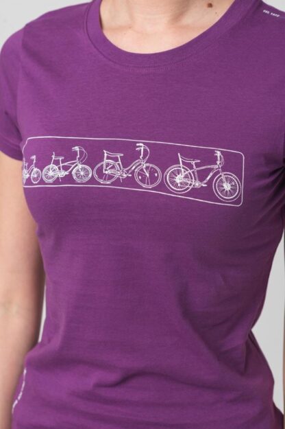 Purple-Xs Women's Pegas Multibike T-Shirt - Image 4