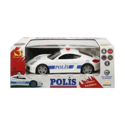 POLICE REMOTE CONTROL CAR, 1:20, AZTEC - Image 2