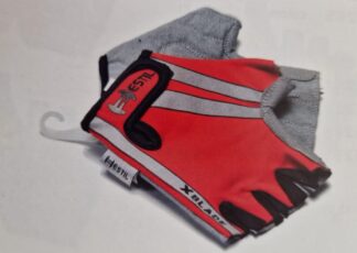 BONIN SOFT GRIP LYCRA RED GLOVES XS