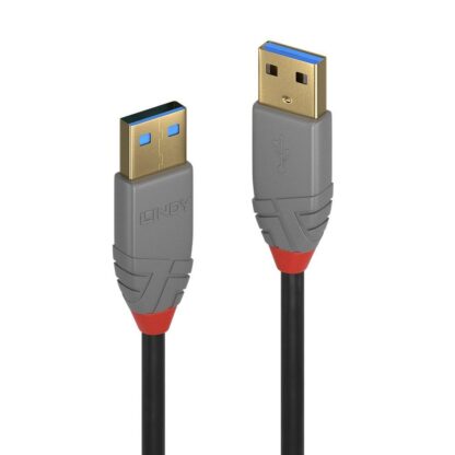Lindy 3m USB 3.0 Type A cable, Anthra Line - Image 2