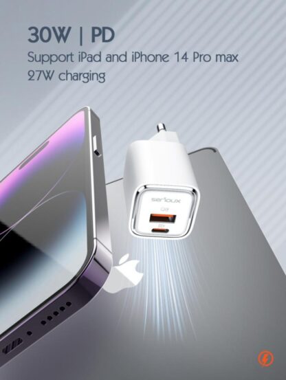 SERIOUX 30W QC NETWORK CHARGER - Image 5