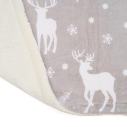 Fleece blanket 150x200 cm - Reindeer