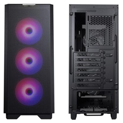PHANTEKS Eclipse G300A ATX T G 3X ARGB Black - Image 2