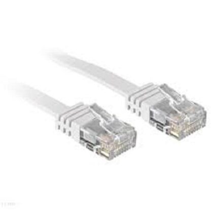 Lindy cable 10m Cat.6 U / UTP Flat, white
