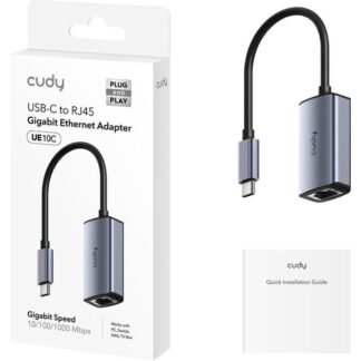 CUDY USB-C to Ethernet Adapter