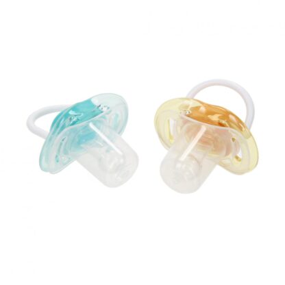Set of 2 Silicone Pacifiers 0-6 Months