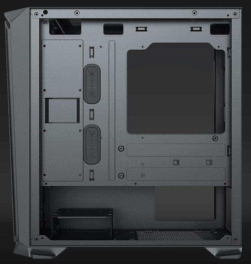 PC Case Aqirys Wezen Midi Tower Black - Image 6