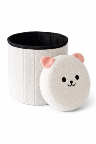 Taburet figurina urs Polar 30x37.5 cm