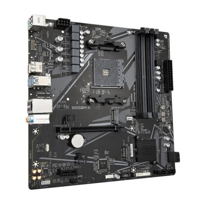 Motherboard Gigabyte B550M K AM4 DDR4 - Image 3