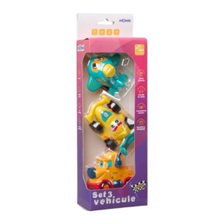 SET OF 3 INERTIA DRIVEN VEHICLES