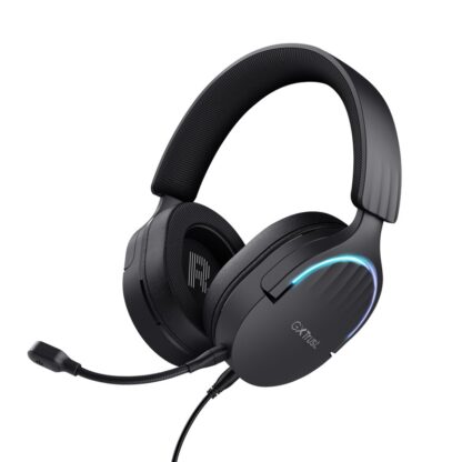 Trust GXT 490P Fayzo wired headphones, black - Image 5