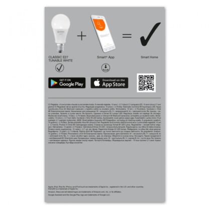 Set of 3X LEDVANCE SMART LED Lights + 9.5W WIFI - Image 3