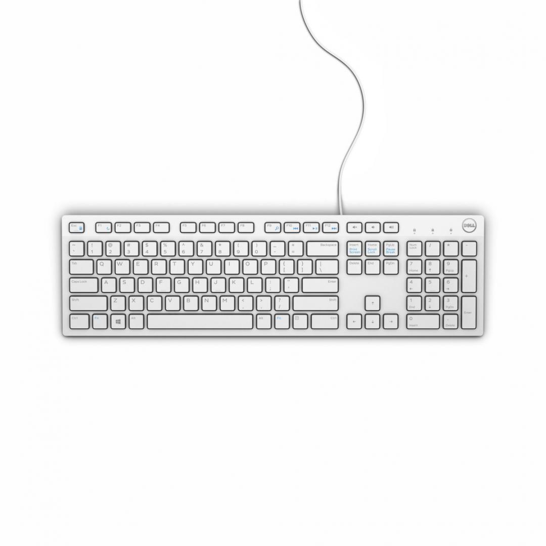 Dell Wired Keyboard Kb216 White Eu Supplies 8868