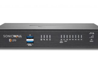 Firwewall SonicWall TZ270 1GBPS 8XGBE 50SSL TSA 1YR