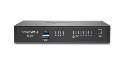 Firwewall SonicWall TZ270 1GBPS 8XGBE 50SSL TSA 1YR