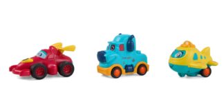 SET OF 3 INERTIA DRIVEN VEHICLES