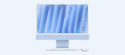 Apple iMAC 24" Retina 4.5k M4(10/10) 24GB 1TB BLUE