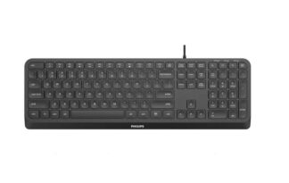 Philips SPK6207 keyboard, wired, black