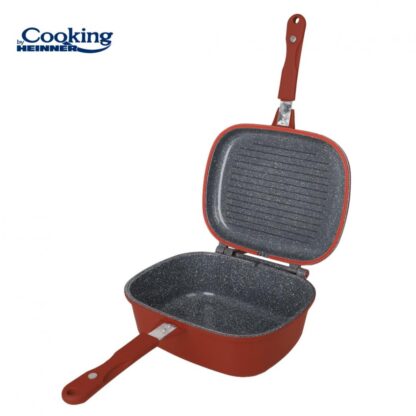 Aluminum Double Pan 30x24x12 CM, CALABRIA - Image 3