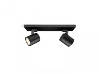 RUNNER HUE BAR/TUBE BLACK 2X5W 230V