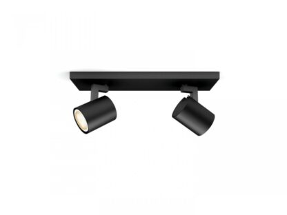 RUNNER HUE BAR/TUBE BLACK 2X5W 230V