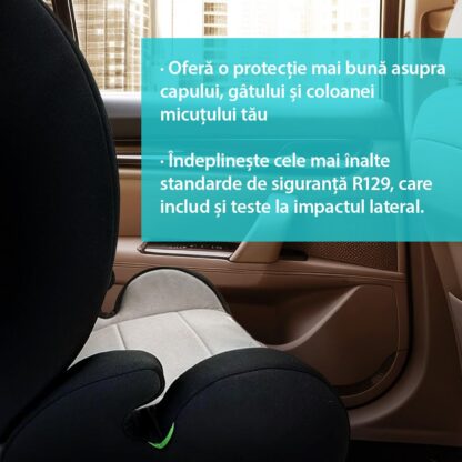 Car seat 100-150 cm, R129, with isofix - Image 8