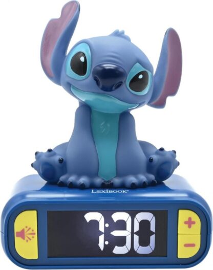 STITCH 3D LIGHT ALARM CLOCK - Image 2
