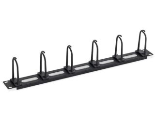 TRITON Cable Organizer 1U 5 BLACK RINGS
