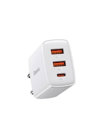 Baseus Compact charger, QC 30W, white