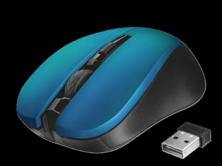 Trust Mydo Silent Click Yes Mouse Blue