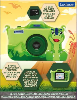 DINOSAUR CAMERA WITH CASE
