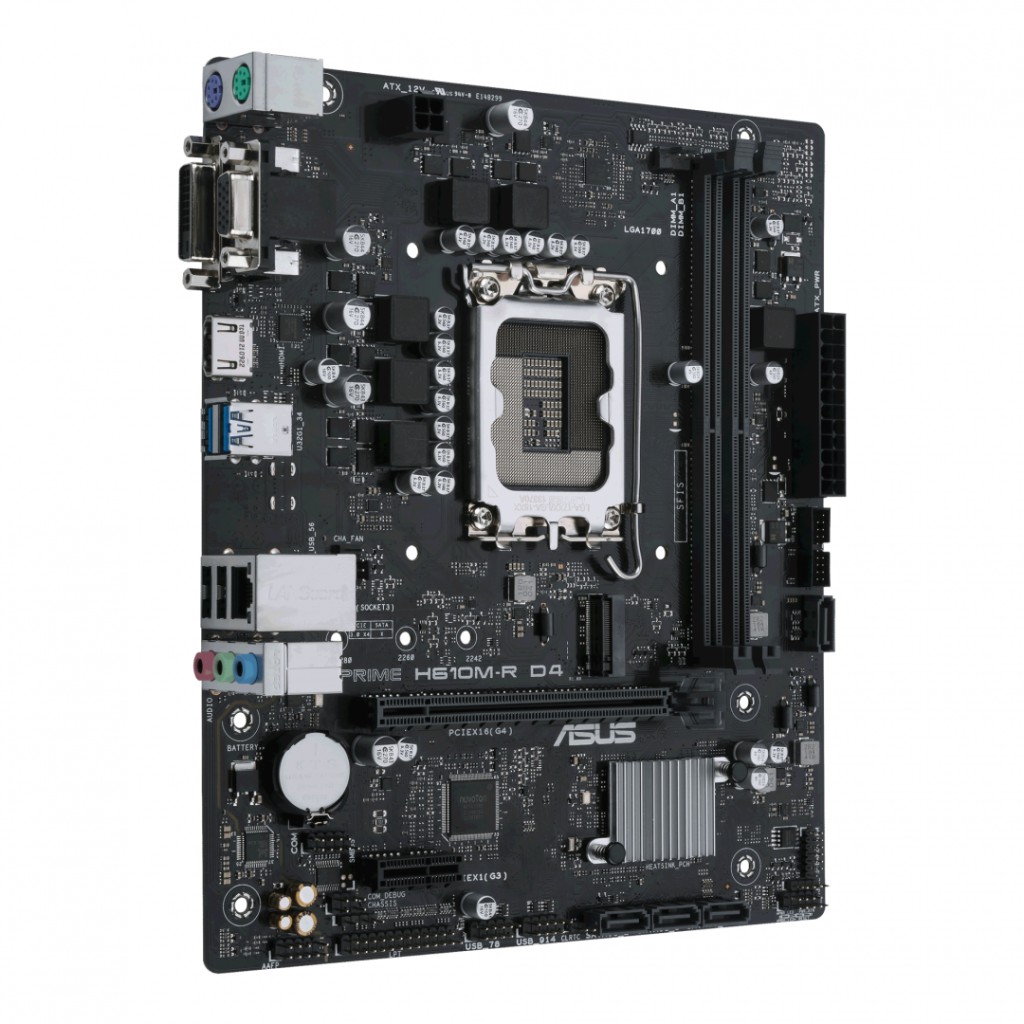 Motherboard ASUS PRIME H610M-R D4 LGA 1700 - Image 2