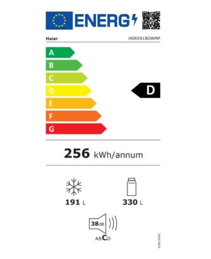 Side by side Haier HSR5918DWMP - Image 3