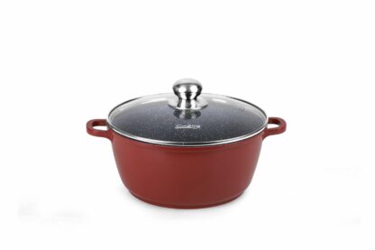 Aluminum Pot + Lid 30X13.5CM, 8L, CALABRIA - Image 3