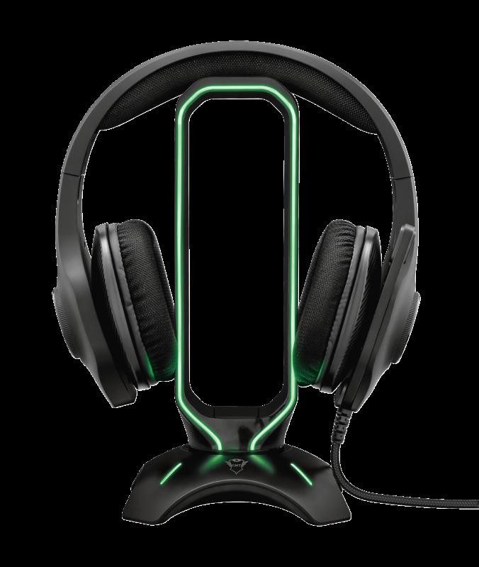 Trust GXT 265 Cintar RGB Headset Stand - Image 2