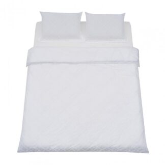 KS BED LINEN WITH WHITE TUFFED EMBROIDERY