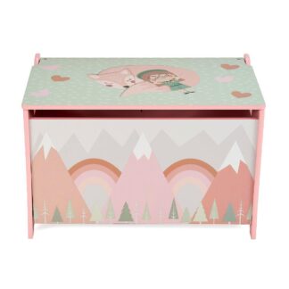 Bench with storage Pink Forest