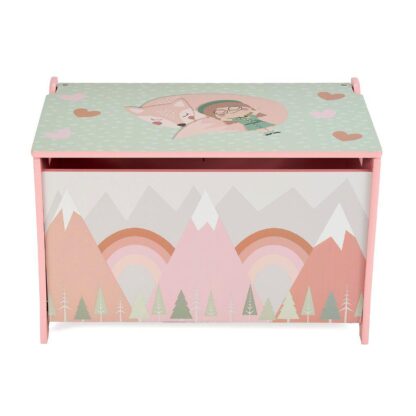 Bench with storage Pink Forest