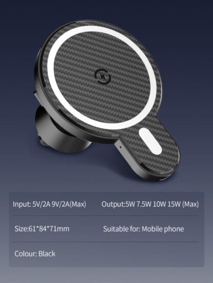 CAR SUPPORT SERIOUX WIRELESS 15W CH02W - Image 14