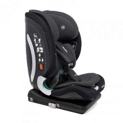 U-Grow car seat, isofix, 76-150 cm, black - Image 2